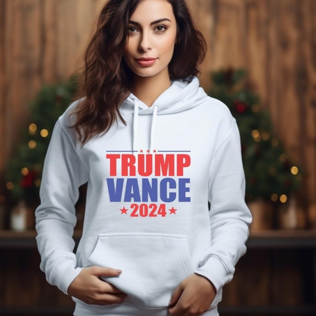 Trump Vance Hoodie-Trump 2024 - Trump Assassination- 2024 Election - Trump 2024